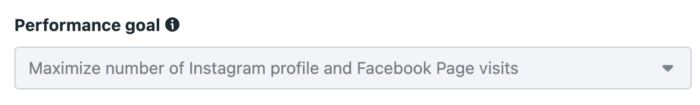 Instagram or Facebook Conversion Location